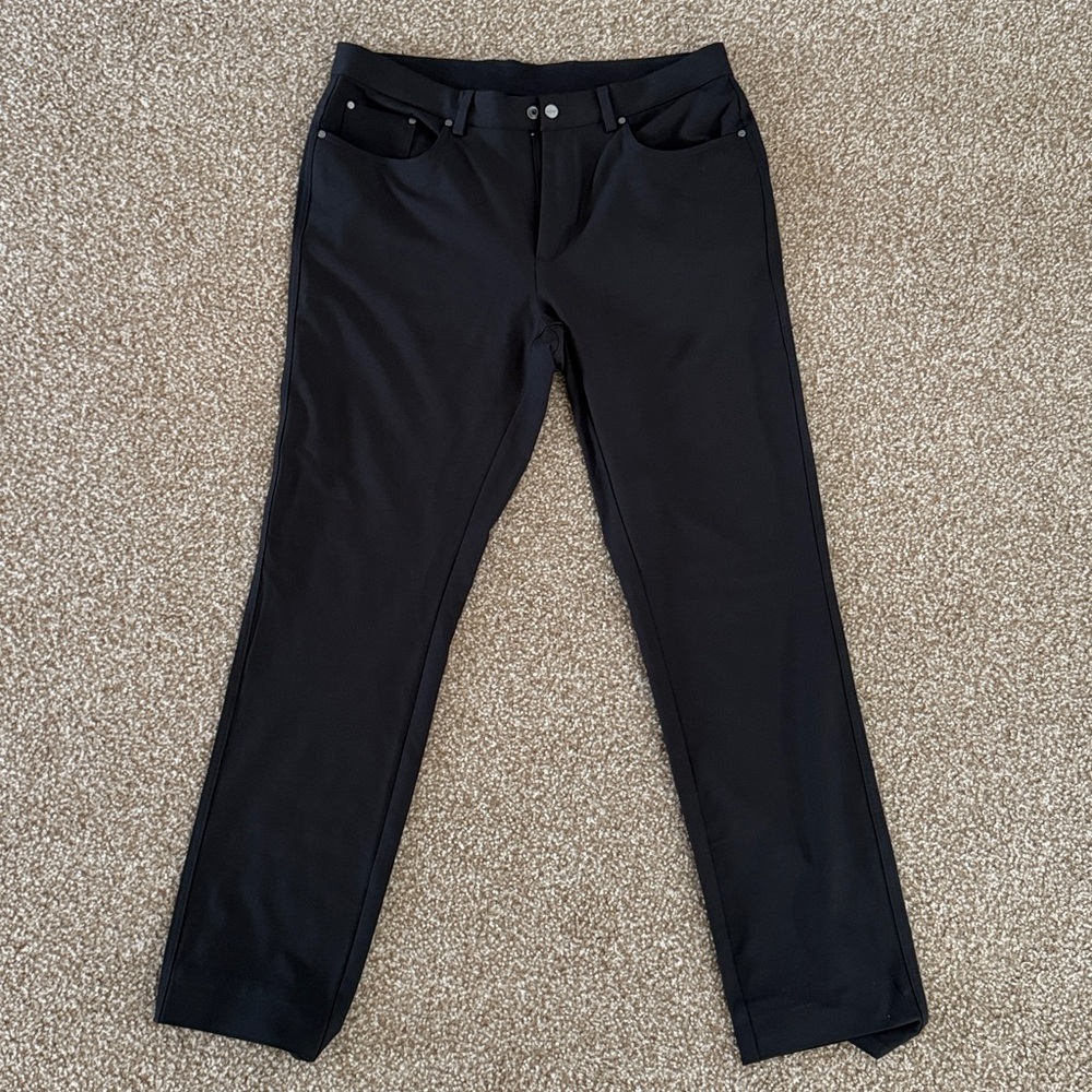 Men’s  Flex Fit Black Golf Pant